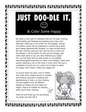 Load image into Gallery viewer, Just Doo-Dle It Coloring Books