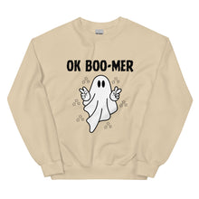 Load image into Gallery viewer, Unisex Sweatshirt Ok Boo-Mer