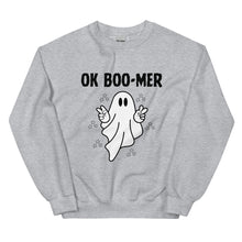 Load image into Gallery viewer, Unisex Sweatshirt Ok Boo-Mer