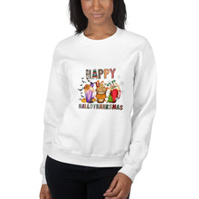 Load image into Gallery viewer, Unisex Sweatshirt Happy HalloThanksMas