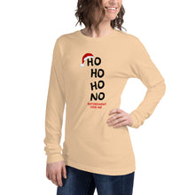 Load image into Gallery viewer, Ho Ho Ho No Retirement for Me Unisex Long Sleeve Tee
