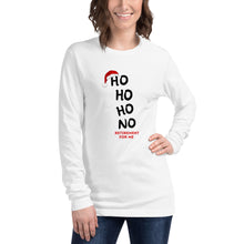 Load image into Gallery viewer, Ho Ho Ho No Retirement for Me Unisex Long Sleeve Tee