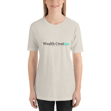 Load image into Gallery viewer, Women's Short-Sleeve Wealth CreatHer T-Shirt