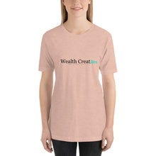 Load image into Gallery viewer, Women's Short-Sleeve Wealth CreatHer T-Shirt