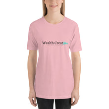 Load image into Gallery viewer, Women's Short-Sleeve Wealth CreatHer T-Shirt