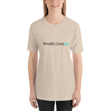 Load image into Gallery viewer, Women's Short-Sleeve Wealth CreatHer T-Shirt