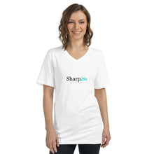 Load image into Gallery viewer, Women's SharpHer Short Sleeve V-Neck T-Shirt