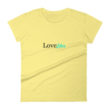 Load image into Gallery viewer, Women's LoveHer Short Sleeve T-shirt