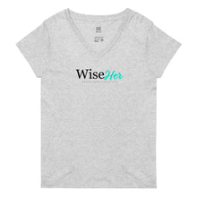 Load image into Gallery viewer, Women’s WiseHER Short Sleeve, V-neck T-shirt