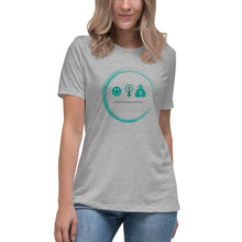 Load image into Gallery viewer, Women's HappiHER, HealthiHER, WealthiHER T-shirt