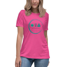 Load image into Gallery viewer, Women's HappiHER, HealthiHER, WealthiHER T-shirt