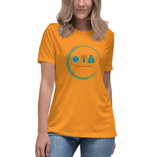 Load image into Gallery viewer, Women's HappiHER, HealthiHER, WealthiHER T-shirt