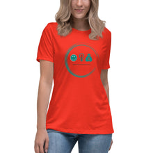 Load image into Gallery viewer, Women's HappiHER, HealthiHER, WealthiHER T-shirt