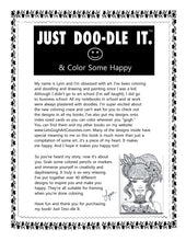 Load image into Gallery viewer, Just Doo-Dle It Coloring Books
