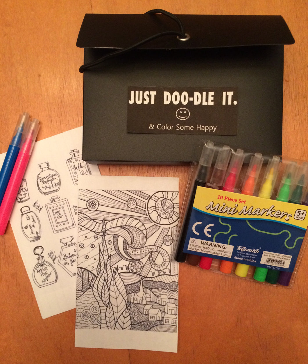 Just Doo-dle It Coloring Cards