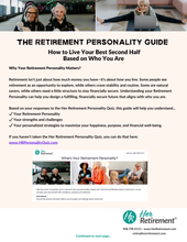 Load image into Gallery viewer, Retirement Personality Guide

