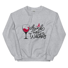 Load image into Gallery viewer, Unisex Sweatshirt Drink Up Witches
