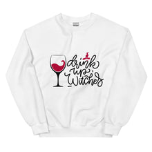 Load image into Gallery viewer, Unisex Sweatshirt Drink Up Witches
