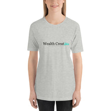 Load image into Gallery viewer, Women&#39;s Short-Sleeve Wealth CreatHer T-Shirt
