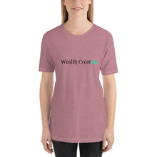 Load image into Gallery viewer, Women&#39;s Short-Sleeve Wealth CreatHer T-Shirt
