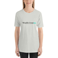 Load image into Gallery viewer, Women&#39;s Short-Sleeve Wealth CreatHer T-Shirt
