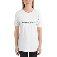 Load image into Gallery viewer, Women&#39;s Short-Sleeve Wealth CreatHer T-Shirt
