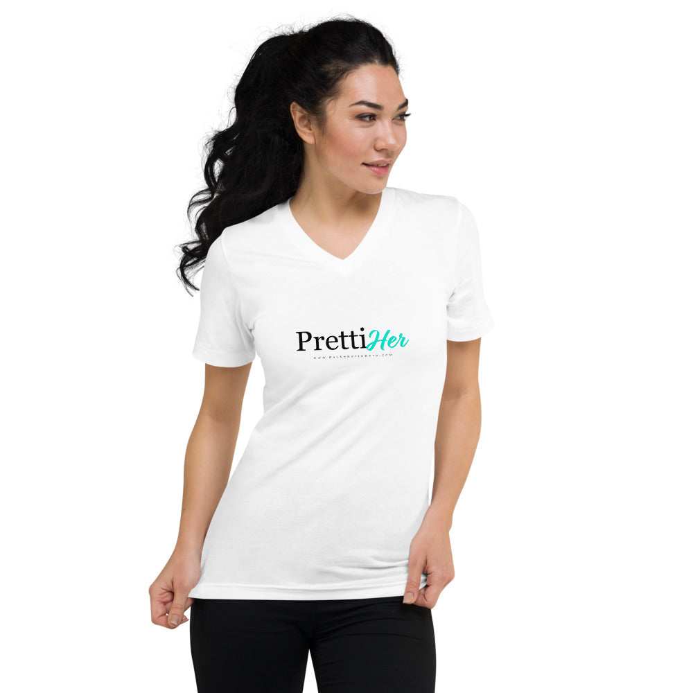 Women's PrettiHer Short Sleeve V-Neck T-Shirt