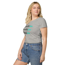 Load image into Gallery viewer, Women’s HealthiHer WealthiHer HappiHer T-shirt
